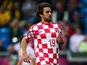 Croatia's Nico Kranjcar in action on June 14, 2012
