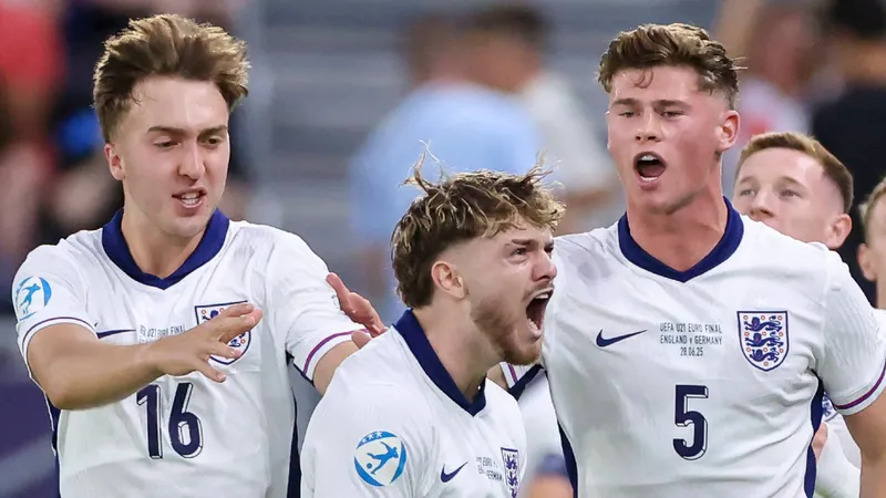 A new he-Rowe: England defend U21 Euros title in five-goal Germany thriller