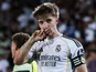 Cesar Palacios playing for Real Madrid Castilla on May 29, 2026
