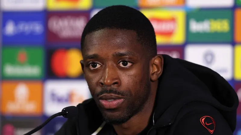Dembele addresses PSG future after agent spotted with Man City chief
