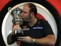Scott Waites with the trophy, following his win in the BDO World Darts Championship on January 13, 2013
