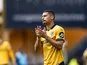 Andre of Wolverhampton Wanderers applauds the fans