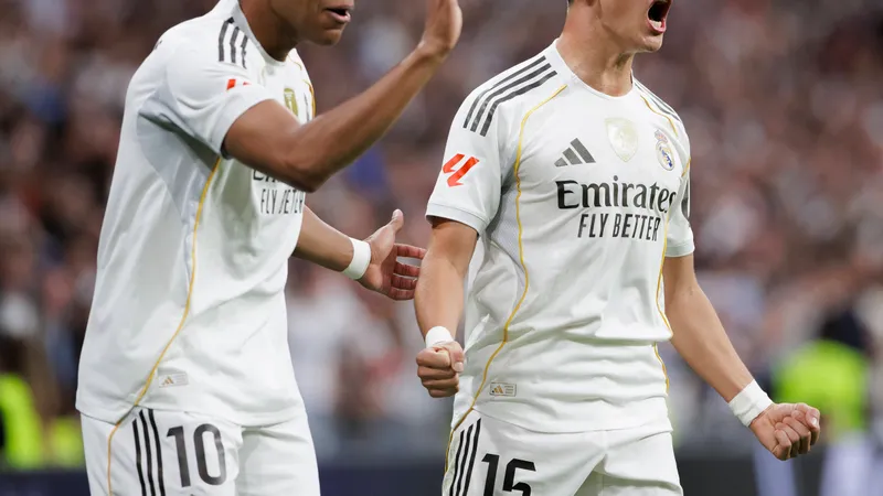 Guler makes history for Real Madrid with spectacular goal at Allianz Arena