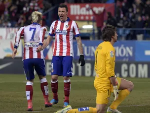 Atletico in control against Almeria