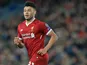 Alex Oxlade-Chamberlain in action for Liverpool on November 1, 2017