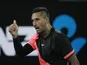 Nick Kyrgios pictured at the 2018 Australian Open