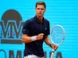 Alexander Blockx reacts at the Madrid Open on April 28, 2026