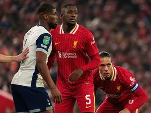Injury blow: Liverpool star picks up 'knock' on international duty