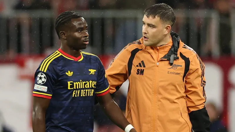 Saka update, Hincapie chances: Arsenal injury, suspension list vs. Everton
