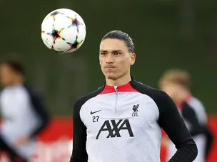 Darwin Nunez back in Liverpool training, Thiago still absent