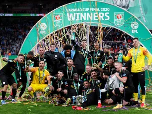 Manchester City close in on Liverpool record with third successive League Cup