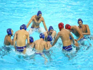 Serbia win men's water polo gold