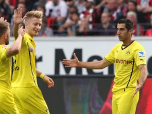 Dortmund edge out Frankfurt