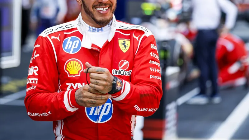 Barcelona brilliance as Hamilton wins first Grand Prix in Ferrari, ends 64-year streak