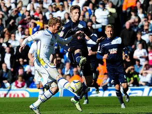 Leeds level after McCormack miss