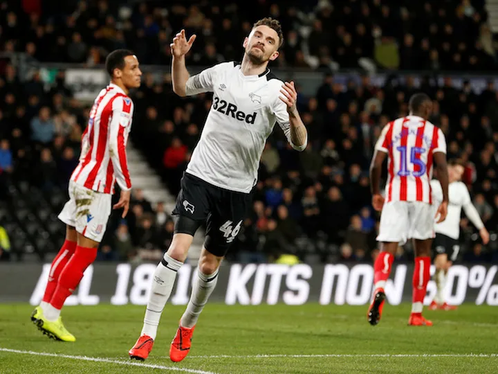 Jack Butland holds off Derby as Stoke claim goalless draw