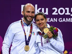 Zublasing: Winning shooting gold with boyfriend "cool"