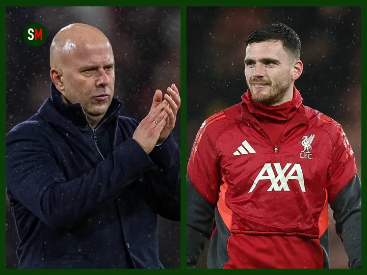 Boost or blow? Slot drops Robertson transfer hint after Spurs 'agreement'