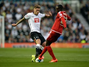 Johnny Russell rescues point for Derby County