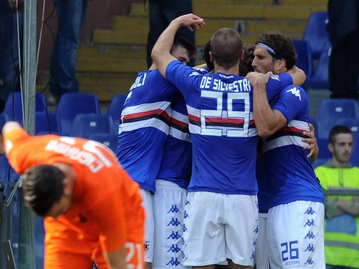 Gabbiadini fires Sampdoria past Atalanta