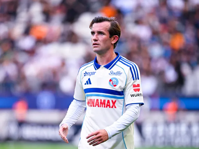 Ben Chilwell de Estrasburgo fotografiado en septiembre de 2025