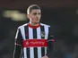Grimsby Town forward Jaze Kabia in October 2025.