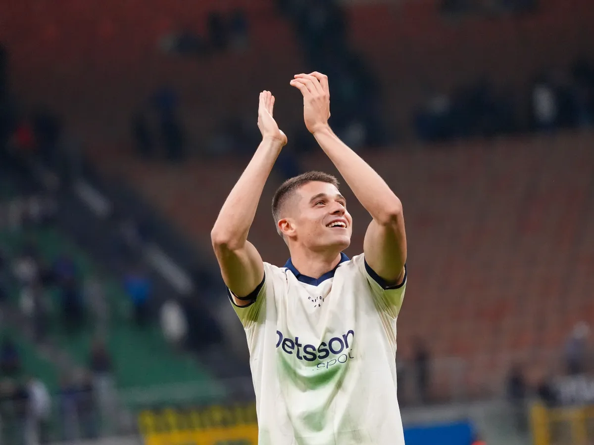 Man United target Nicolo Tresoldi stars in Champions League with Inter hat-trick