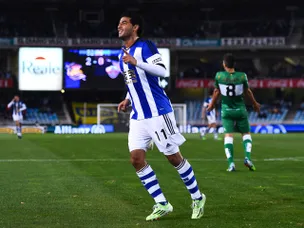 Vela hat-trick gives Sociedad win