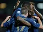 France's Jordan Veretout is congratulated by team mates moments after scoring his team's fourth goal against Turkey during the U20 World Cup on July 2, 2013