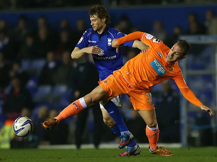 Davies strike hands Birmingham lead