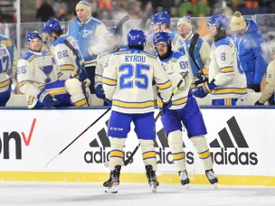 Jordan Kyrou inspires Blues to Winter Classic win over Wild